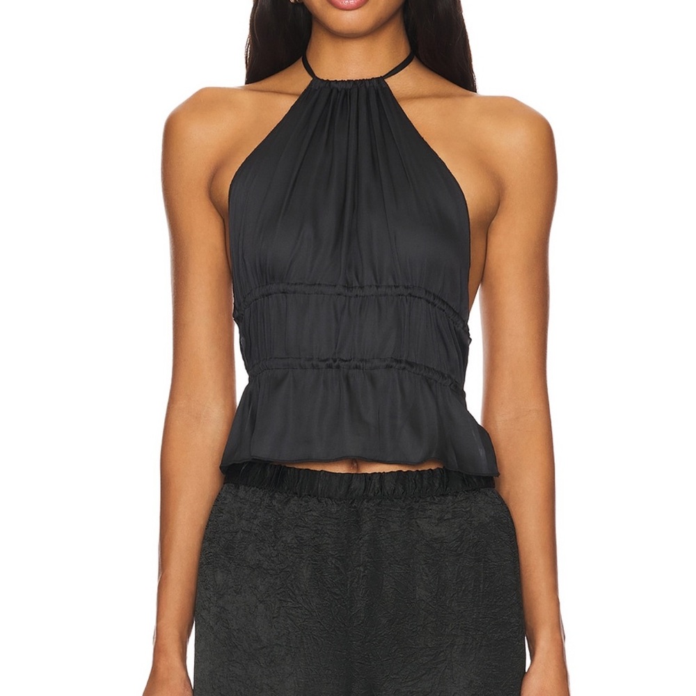 Lioness Black Halter Top